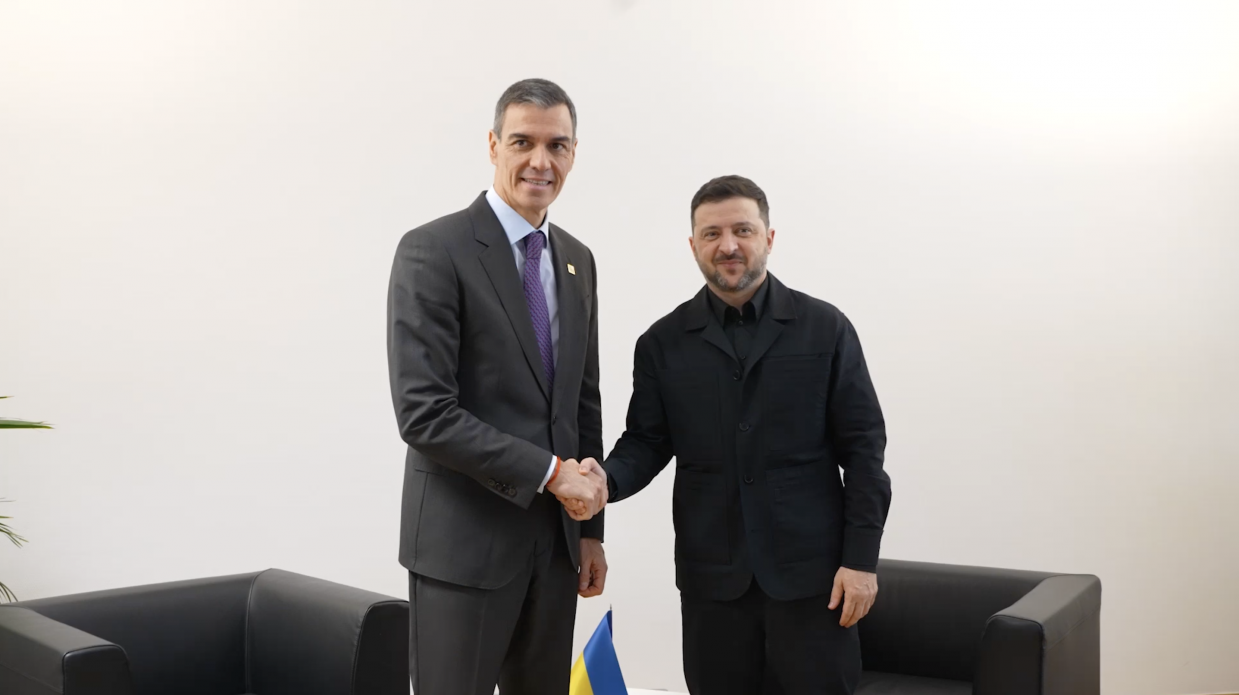 Координація з Європою в дипломатії та оборонна підтримка України: Володимир Зеленський зустрівся з Педро Санчесом Координація з Європою в дипломатії та оборонна підтримка України: Володимир Зеленський зустрівся з Педро Санчесом