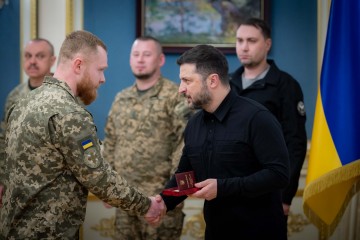 Президент привітав працівників УДО з професійним святом і відзначив їх державними нагородами