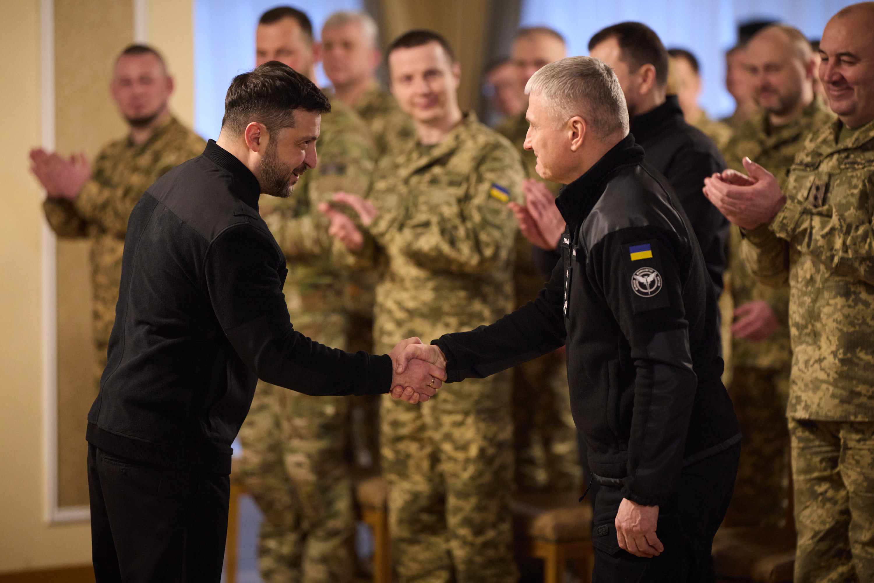 Президент привітав розвідників із Днем зовнішньої розвідки України та відзначив їх державними нагородами, 24 січня 2026 року.