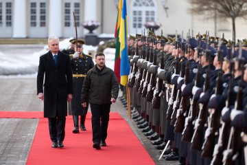 Робочий візит Президента й першої леді України до Литви для участі в заходах з нагоди річниці Січневого повстання