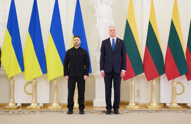 Президенти України і Литви обговорили підтримку української енергосистеми на тлі постійних російських ударів ракетами й дронами