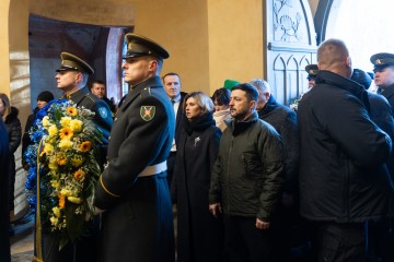 Президенти і перші леді України, Литви й Польщі вшанували памʼять загиблих учасників Січневого повстання