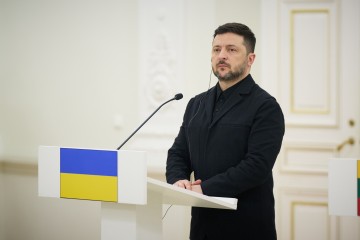 Заява Президента України під час спільного з президентами Литви та Польщі спілкування із журналістами