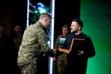 Участь Президента у презентації ініціативи з оцінки ефективності дронових підрозділів «Е-бали»