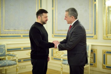 У Києві Президент провів зустріч із діючим головою та генеральним секретарем ОБСЄ