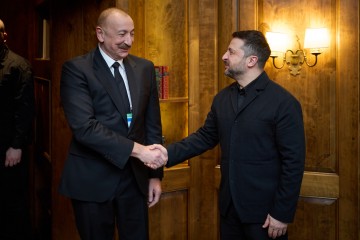 Президенти України та Азербайджану обговорили реалізацію енергетичних проєктів і переговорний процес