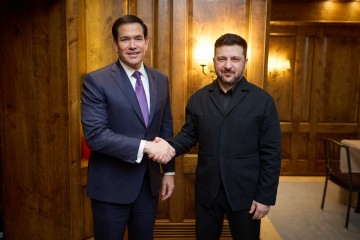 Volodymyr Zelenskyy Held a Meeting with Marco Rubio