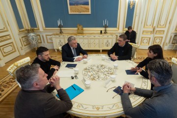 Енергетична підтримка та відновлення України: Президент зустрівся з мером Парижа