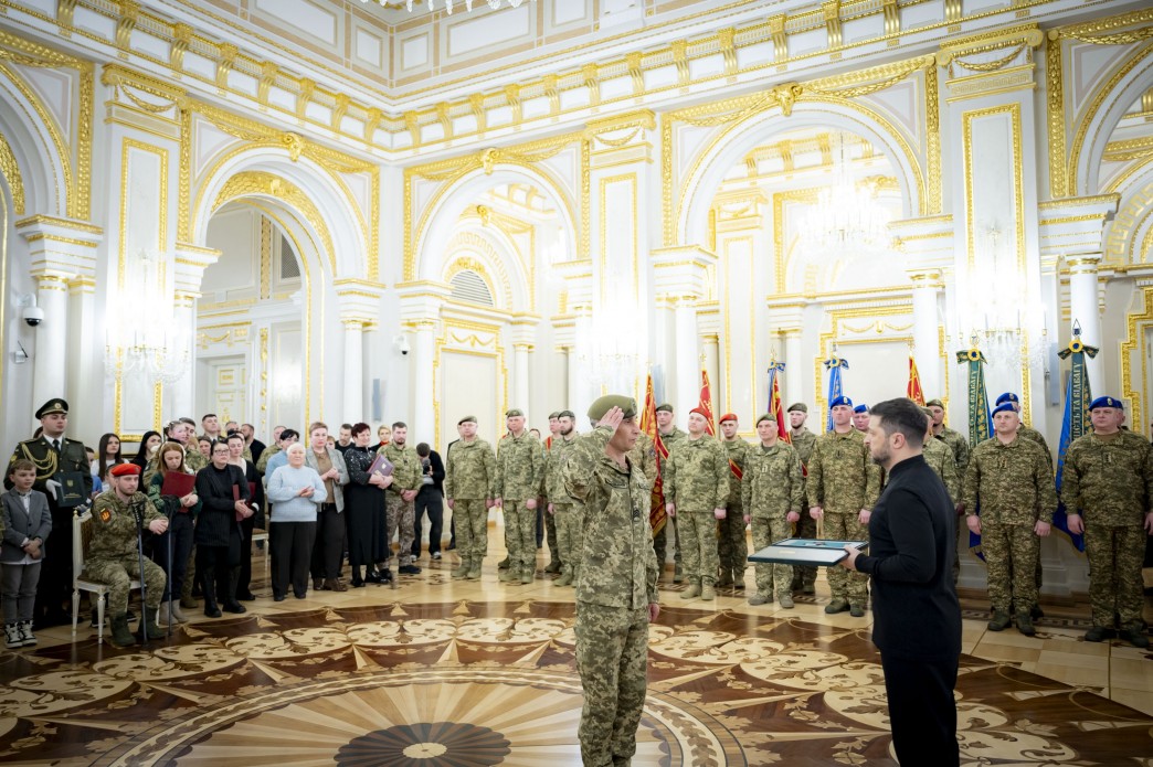 Президент відзначив захисників і захисниць нагородами напередодні четвертої річниці повномасштабної російської війни