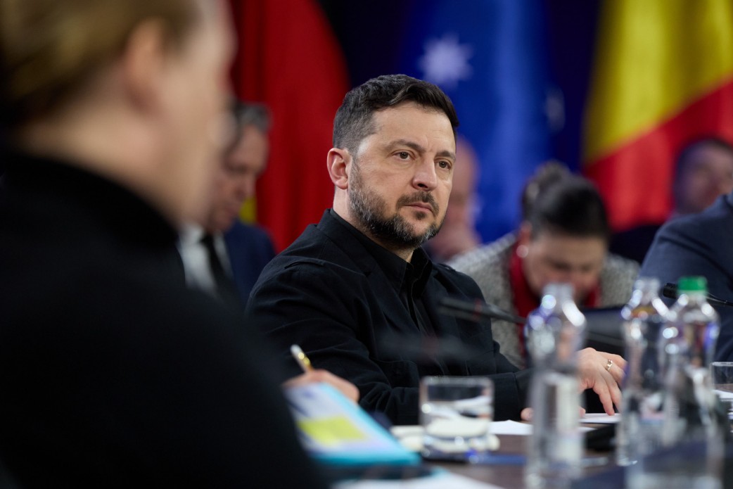 President Takes Part in the Meeting of the Coalition of the Willing