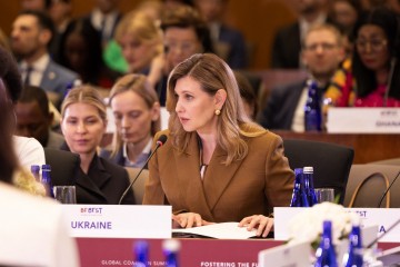 Olena Zelenska Arrived in the United States and Took Part in the Fostering the Future Together Global Coalition Summit, Highlighting Ukraine’s Digitalization
