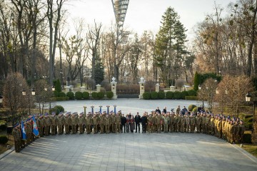 Зустріч Глави держави з військовослужбовцями Національної гвардії України