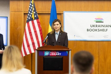 У США перша леді України представила два проєкти культурної дипломатії