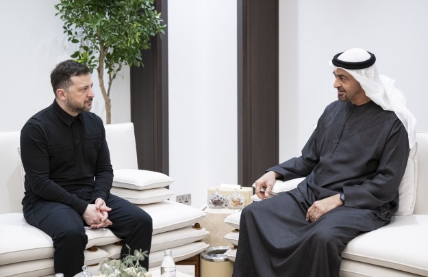 Joint Work to Protect Lives and the Situation on the Global Oil Market Were the Key Topics Discussed during a Meeting Between the President of Ukraine and the President of the UAE