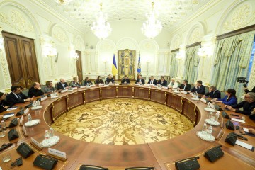 Володимир Зеленський провів зустріч із главами делегацій парламентів країн Європи, що взяли участь у Бучанському саміті