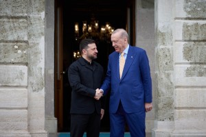 У Стамбулі Президент України Володимир Зеленський провів зустріч із Президентом Туреччини Реджепом Таїпом Ердоганом, 4 квітня 2026 року.