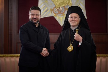 Президент обговорив зі Вселенським Патріархом Варфоломієм підтримку України та зусилля для досягнення достойного миру