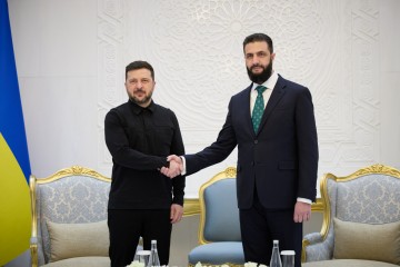 Безпекова співпраця і ﻿ситуація на Близькому Сході та в регіоні Затоки: Президент України зустрівся з Президентом Сирії