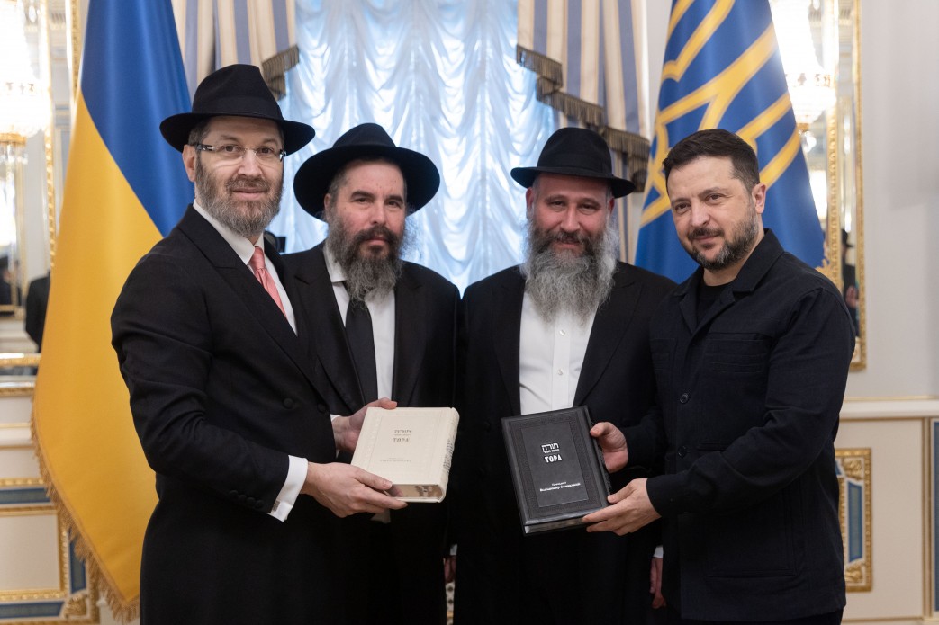 President Met with Rabbis of Ukrainian Cities and Representatives of Jewish Communities on the Occasion of Passover