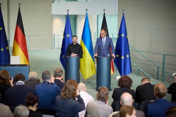 Заява Президента України під час спільного з Федеральним канцлером Німеччини спілкування з журналістами