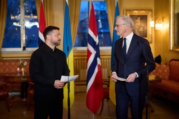 Statement by the President of Ukraine during a Joint Press Interaction  with the Prime Minister of Norway