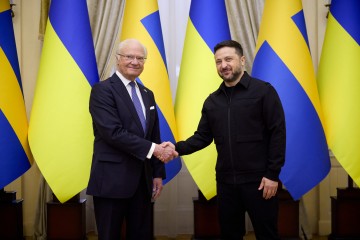 Підтримка України та співпраця заради посилення українського флоту бойових літаків шведськими «гріпенами»: Володимир Зеленський провів зустріч із Королем Швеції