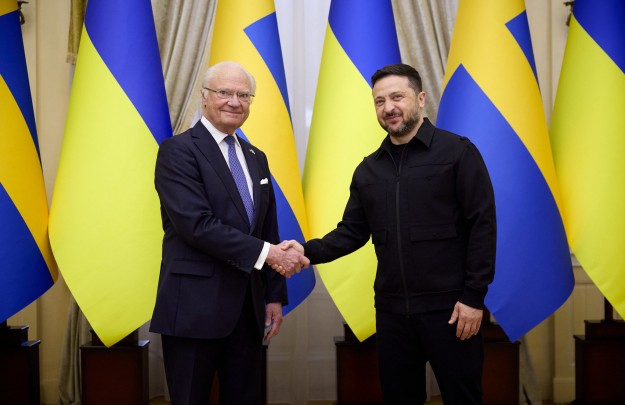 Support for Ukraine and Cooperation on Strengthening the Ukrainian Combat Aviation Fleet with Swedish Gripen Aircraft: Volodymyr Zelenskyy Held a Meeting with the King of Sweden