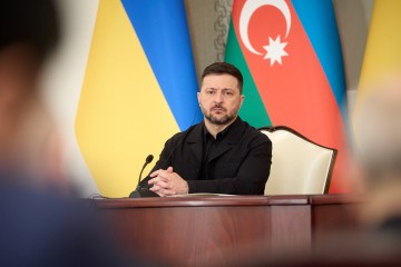 Заява Президента України під час спільного з Президентом Азербайджану спілкування із журналістами