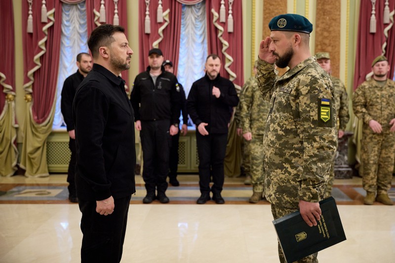 	 Президент відзначив прикордонників державними нагородами з нагоди їхнього професійного свята