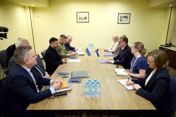 Оборонна допомога та євроінтеграція: Президент України зустрівся з Прем’єр-міністром Фінляндії