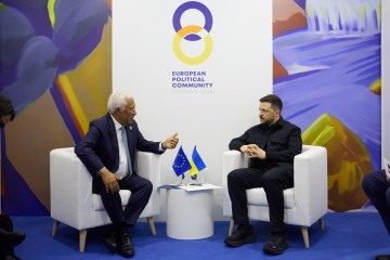 Володимир Зеленський та Антоніу Кошта обговорили роботу над відкриттям переговорних кластерів і посилення санкцій проти Росії
