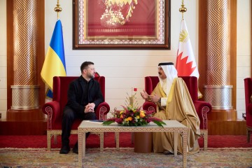 Президент України та Король Бахрейну обговорили співпрацю в безпековій сфері