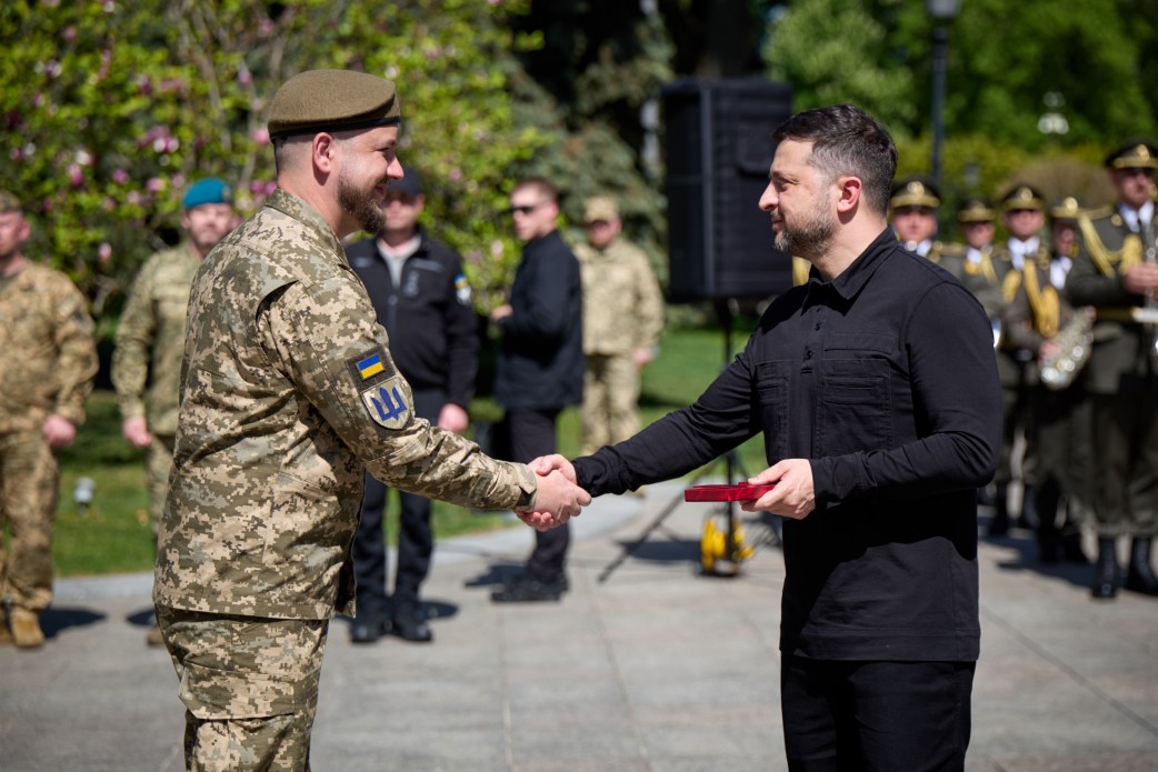 У День піхоти Президент відзначив державними нагородами воїнів-піхотинців