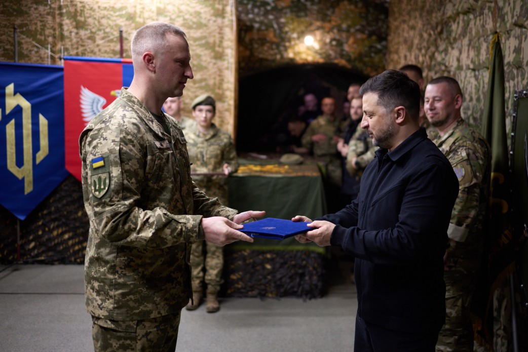 In Dnipro, the President Presented State Awards to Wounded