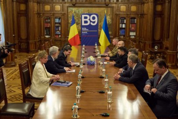 У Бухаресті Президент України зустрівся з Президентом Румунії 