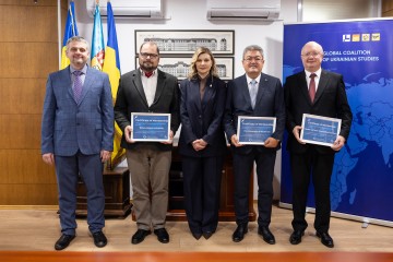 Олена Зеленська взяла участь у приєднанні трьох румунських університетів до Глобальної коаліції українських студій