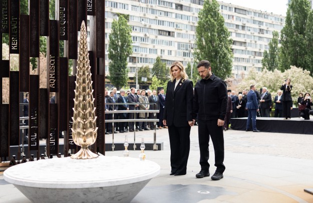 President and First Lady Honored the Memory of the Victims of the Genocide of the Crimean Tatar People
