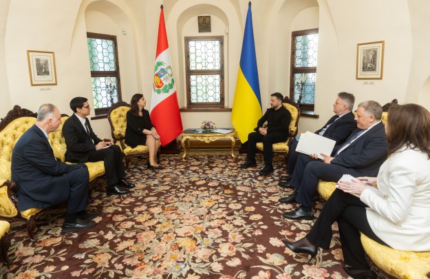 The President Accepted the Letters of Credence from the Ambassadors of Panama, Mongolia, and Peru