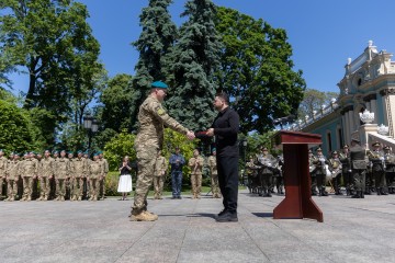 Президент відзначив воїнів морської піхоти державними нагородами з нагоди їхнього професійного свята