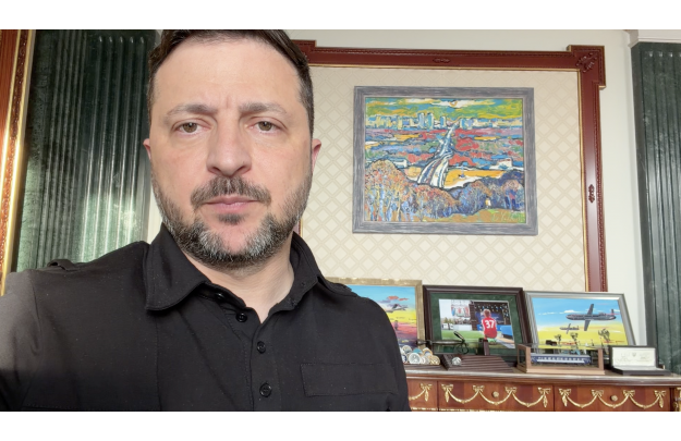 На жаль, російська сторона знов обирає війну – всі почули сьогоднішню відповідь – звернення Президента