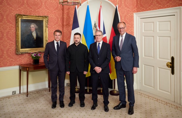 President of Ukraine Discussed Diplomatic Work to Achieve a Dignified Peace and Strengthen Ukraine’s Defense, Primarily Air Defense, with the Leaders of the United Kingdom, Germany, and France