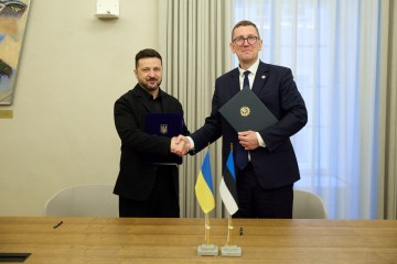 Україна та Естонія підписали Спільну декларацію про посилення співпраці у сфері безпеки та оборони