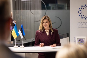 Перша леді України та представники Естонського центру міжнародного розвитку обговорили реалізацію спільних проєктів на підтримку українських родин 