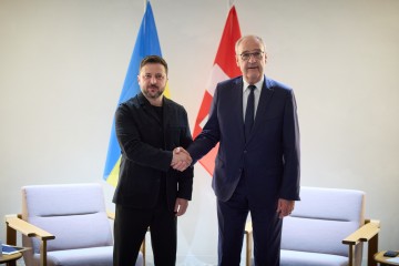 Президенти України та Швейцарії обговорили дипломатичну роботу заради миру, посилення санкцій проти Росії та енергетичну підтримку