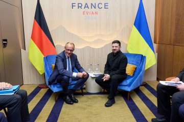 Володимир Зеленський і Фрідріх Мерц обговорили оборонну підтримку України та кроки, необхідні для досягнення миру 