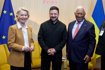 Графік відкриття переговорних кластерів і реалізація фінансового пакета підтримки: Володимир Зеленський провів зустріч із президентами Євроради та Єврокомісії