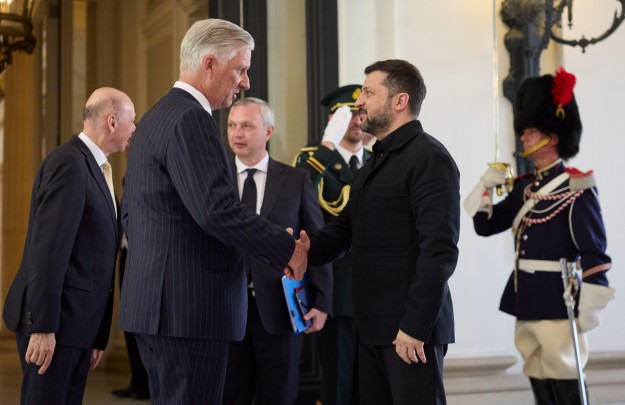 President of Ukraine Had an Audience with King Philippe of the Belgians