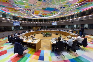 Президент України Володимир Зеленський звернувся до учасників засідання Європейської ради в Брюсселі, 18 червня 2026 року.