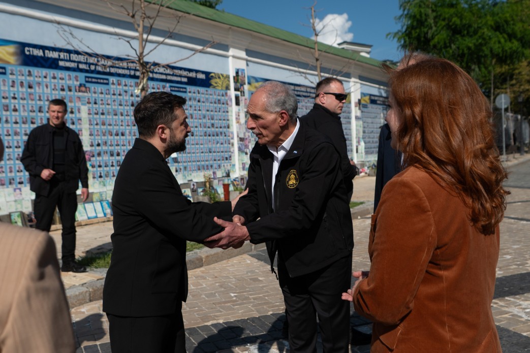 Meeting between the President of Ukraine and the President of Honduras