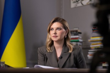 Олена Зеленська розповіла британським журналістам про життя українських дітей в умовах російської агресії